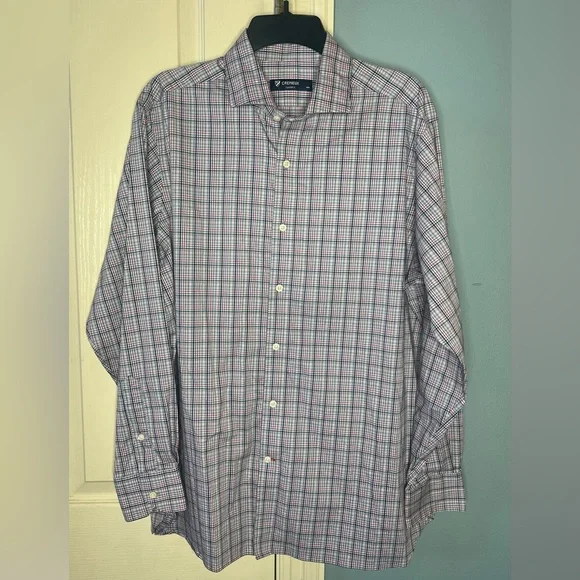 Daniel Cremieux Classics Button Down Plaid Shirt Size Large - Picture 1 of 5
